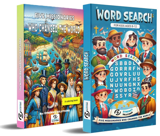 Coloring Book and Word Search Bundle