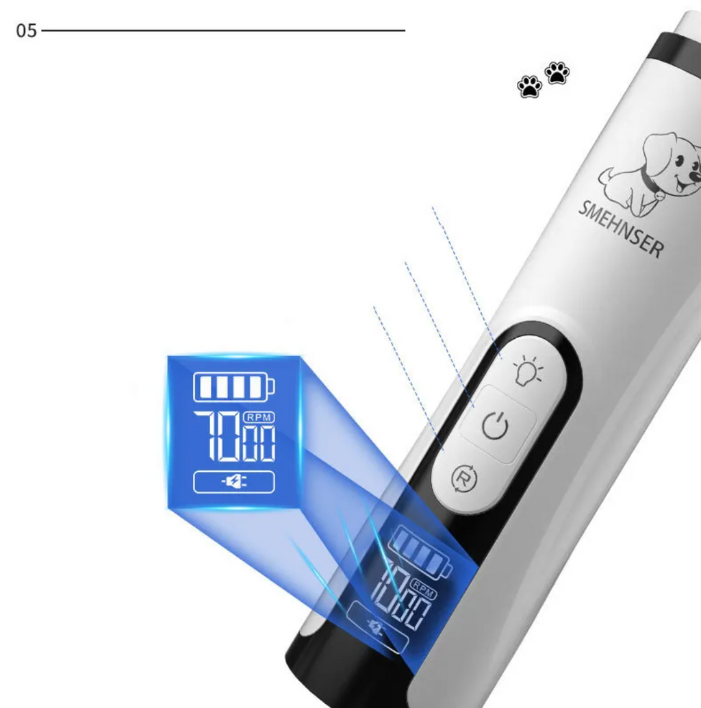 LED Pet Nail Clippers with Bloodline Detector