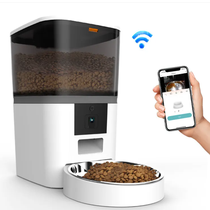 Automatic Smart Pet Feeder with App Control & Camera