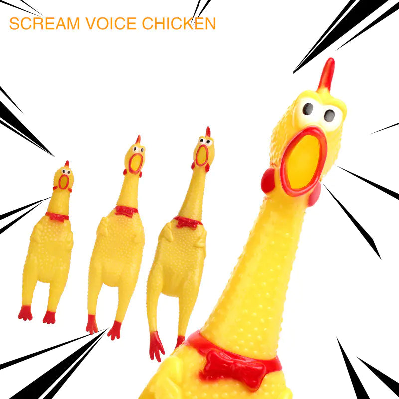 Creative Vocal Chicken Dog Toy