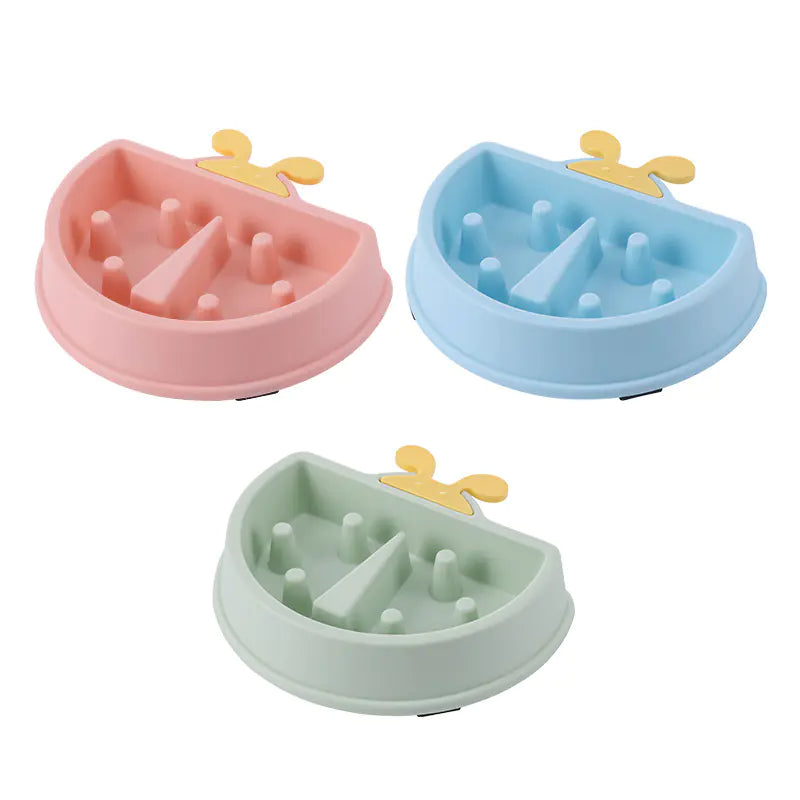 Ladybug Dog Bowl - Anti-choking Slow Feeder for Pets