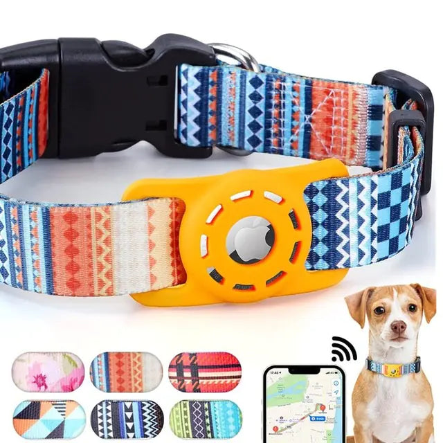 Digital Printing Collar for Apple AirTag - Pet Accessories