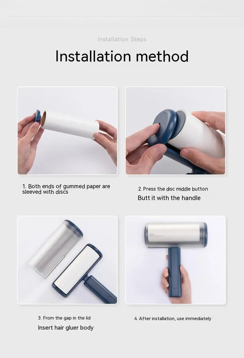Pet Hair Remover with Extra Sticky Lint Roller (1pc)