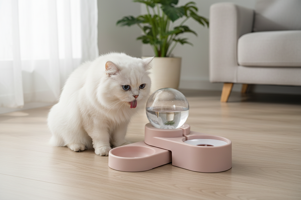 Auto Water Bowl - Persian Cat