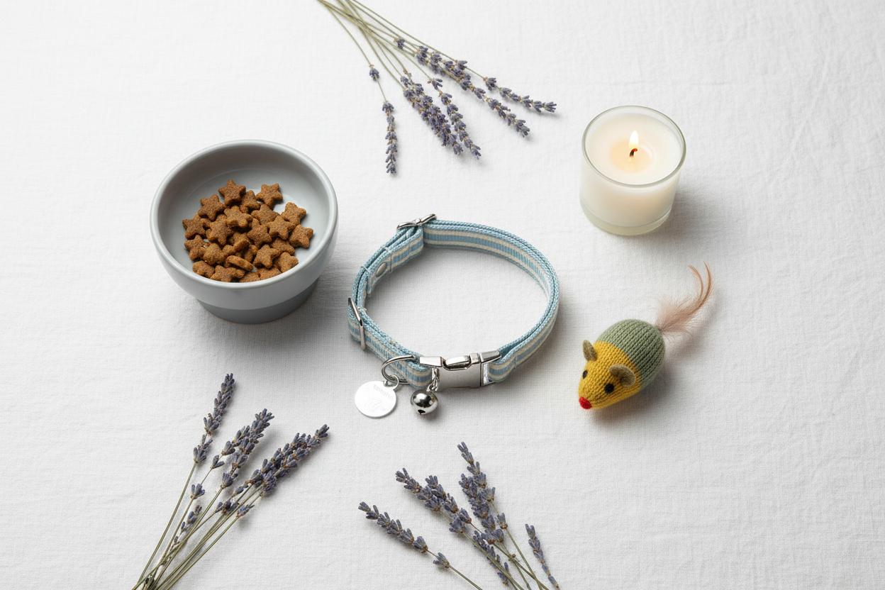 Cat Essentials Bundle - Flat Lay