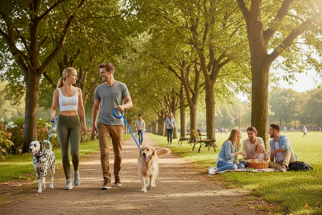 Durable Dog Leash - Blonde Athletic Woman
