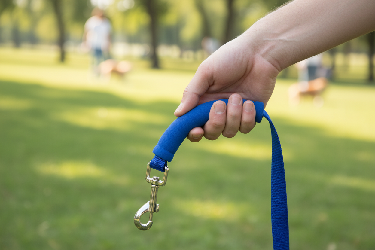Durable Dog Leash - Handle Detail