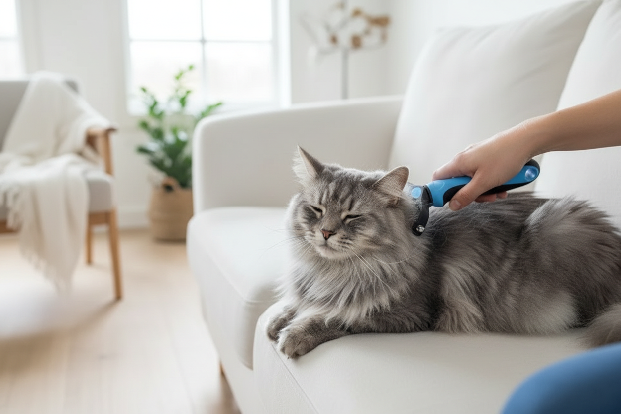 Professional Double-Sided Pet Grooming Brush
