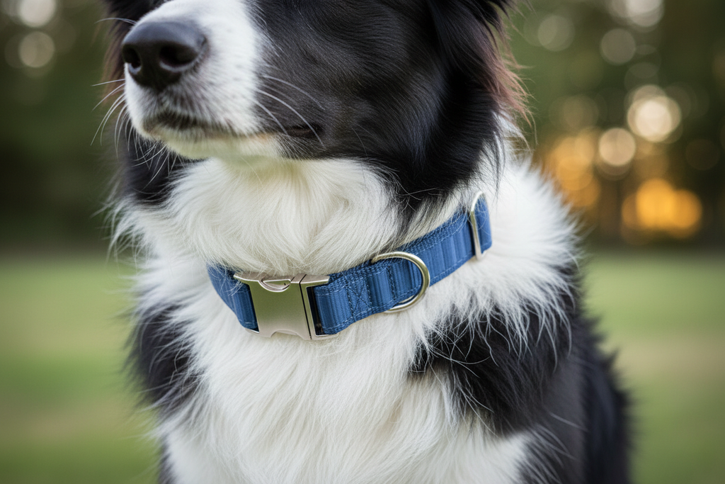 Premium Dog Collar - Detail Close Up