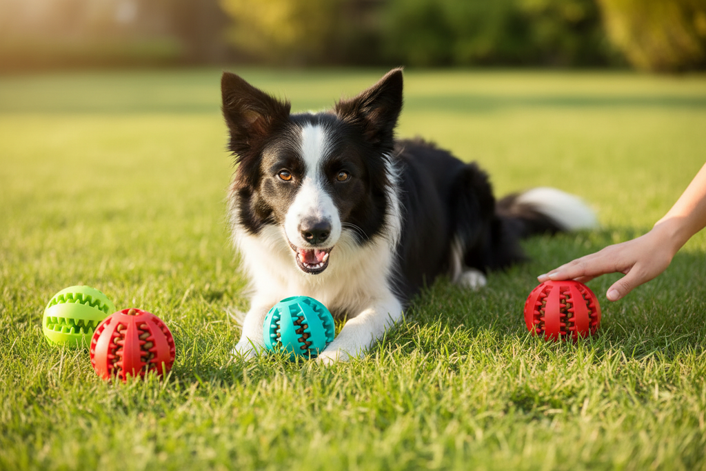 Rubber Chew Toy Ball - Backyard Lifestyle