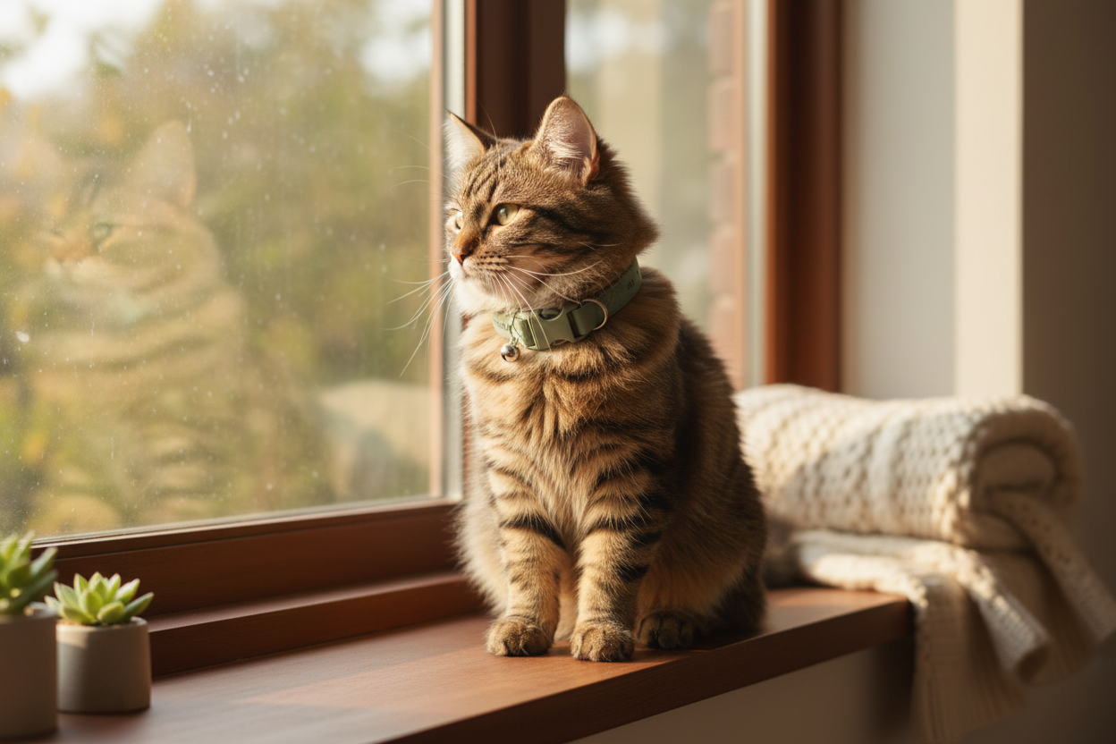 Safety Cat Collar Lifestyle
