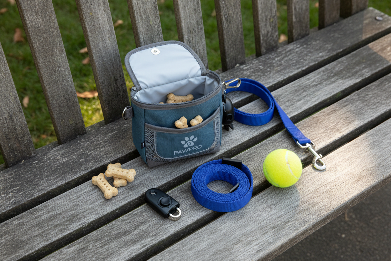 Training Treat Pouch - Flat Lay